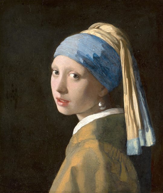 Girl with a Pearl Earring, Johannes Vermeer, c. 1665