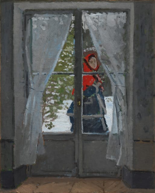The Red Kerchief, Claude Monet, c. 1868–73