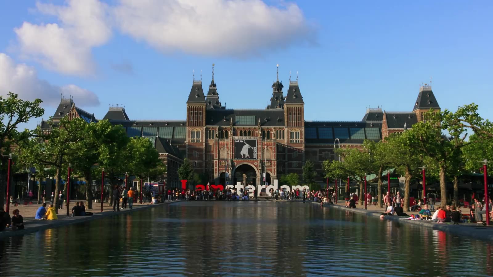 The building of Rijksmuseum